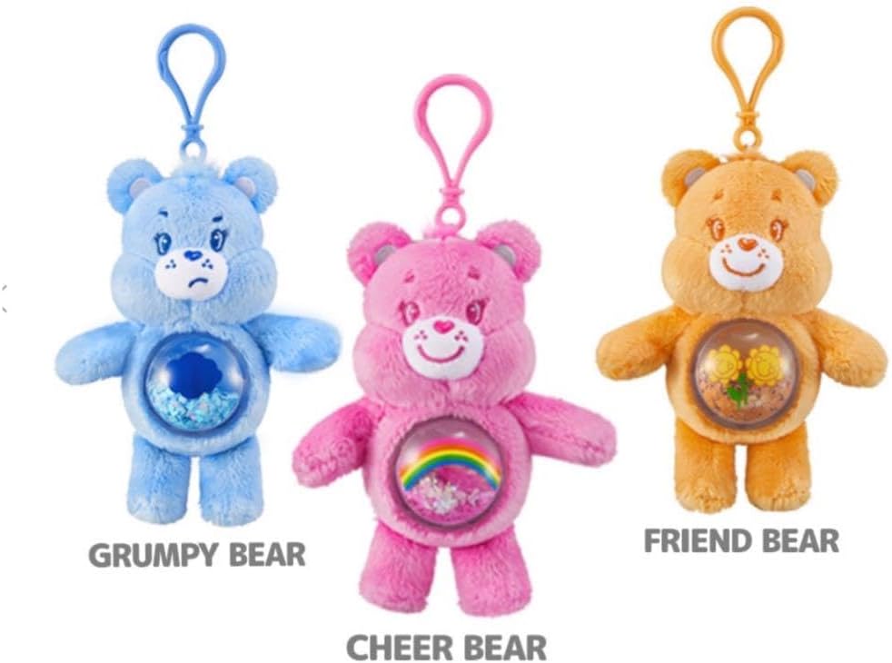 ケアベア コージーライフ プラザ 青 オレンジ 濃い ピンク