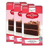 Miss Jones Baking Organic Cake and Cupcake Mix, Non-GMO, Vegan-Friendly, Moist and Fluffy: Chocolate...
