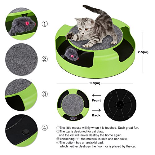 Simply-Me Cat Toys, 20 Pieces Interactive Toys Gift Set For Cats #TOP1