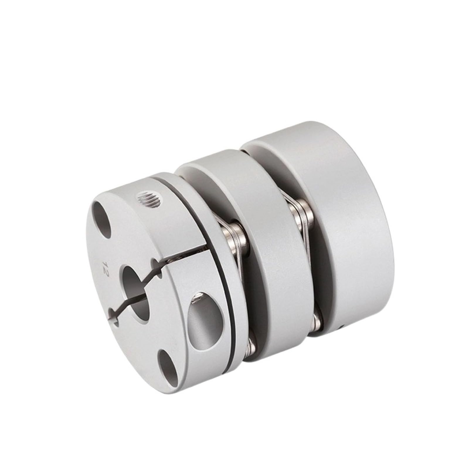 Conector de acoplamiento flexible de flor de ciruelo 1 Uds D19L27 doble diafragma eje acoplamiento Motor acoplador tornillo elasticidad acoplador(5X6)