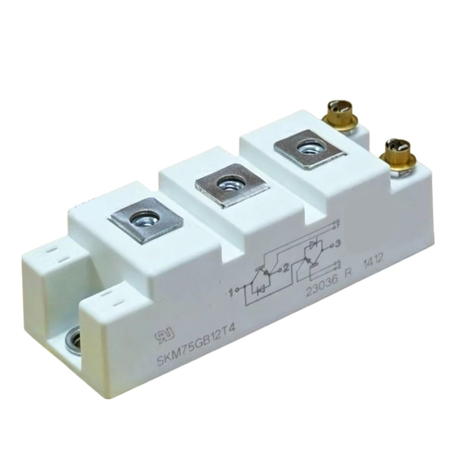 Module SKM75GB12T4, pont redresseur à haute isolation thermique