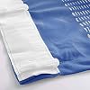 Frelement Flat Hooks Medical Curtain Privacy Room Divider Drapes for Hospital, Medical Clinic, SPA, Lab, Office, Nursery, 60W x 84L inches, Azure Blue, 1 Panel (Not Included Track Hardware)