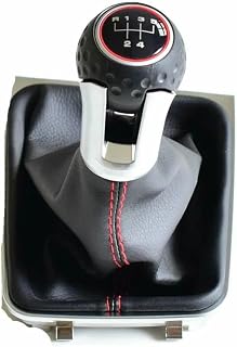 Car Gear Stick Knob Manual Shift Knob Lever Shifter Gear Lever Handle for Golf 7 MK7 VII GTI GTD 2013-2018 5 Speed 6 Speed