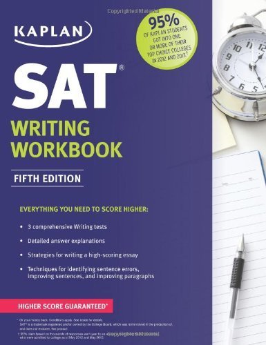 Kaplan SAT Writing Workbook (Kaplan Test Prep) 5th edition by Kaplan ...