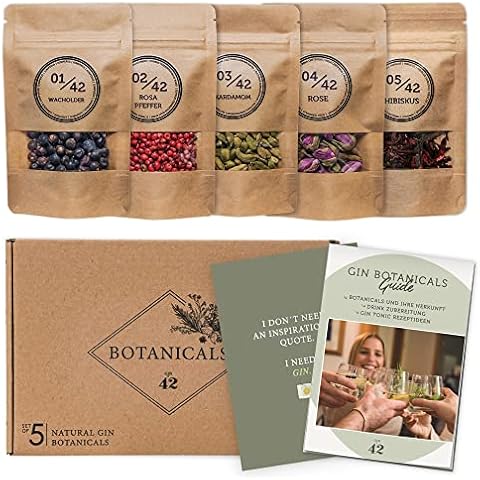 Gin Gewürze | 5 natürliche Gin Botanicals Cover