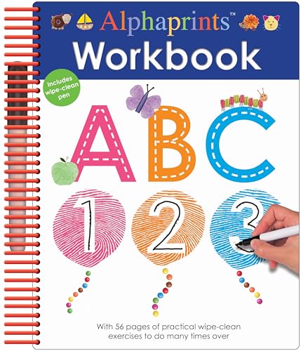 Image of Alphaprints: Wipe Clean Workbook ABC (Wipe Clean Activity Books)