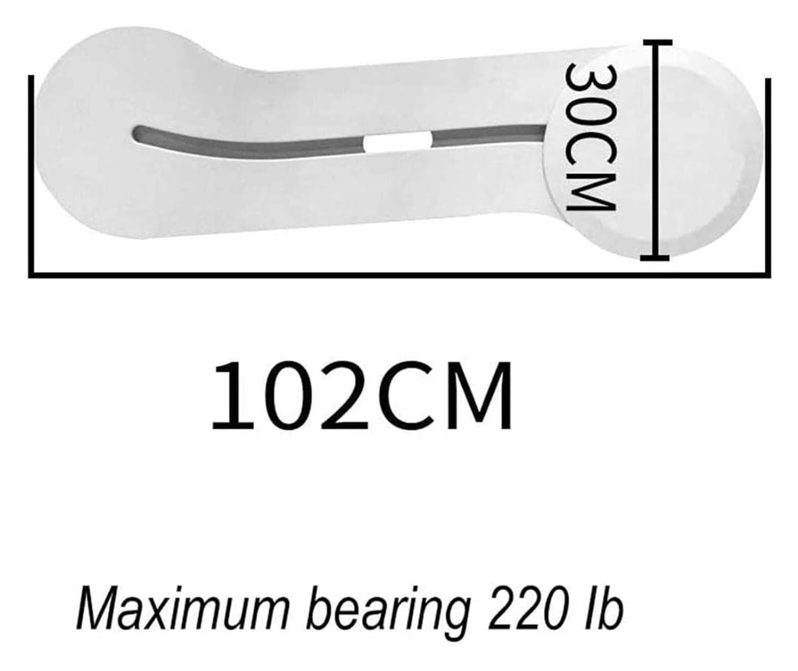 Tabla de Transferencia para Pacientes con Disco deslizante giratorio,102cm | Polímero de alta resistencia, deslizamiento suave, cama a silla, personas mayores, reduce esfuerzo cuidador