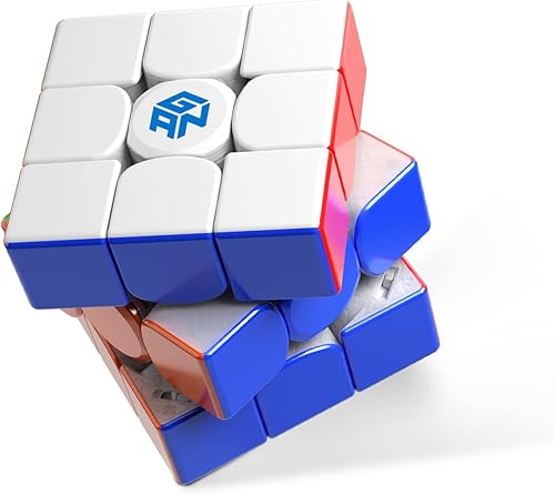 GAN 12 Maglev UV, Cubo de velocidad adhesivo 3x3 sin pegatinas Gans 56mm, cubo mágico de rompecabezas, juguetes para niños, adolescentes y adultos,