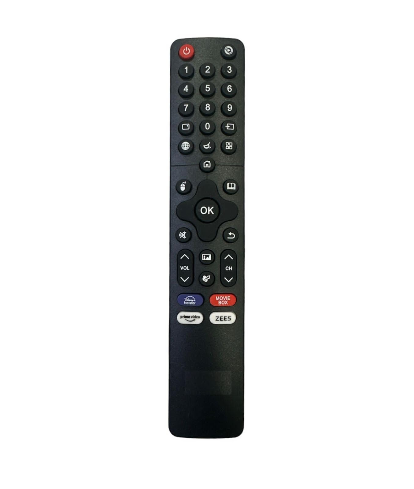 SHIELDGUARD® Remote Control 814 Compatible for Vise LED TV (No Voice Function) (Black) (B0CBHQZGGP) Amazon Price History, Amazon Price Tracker