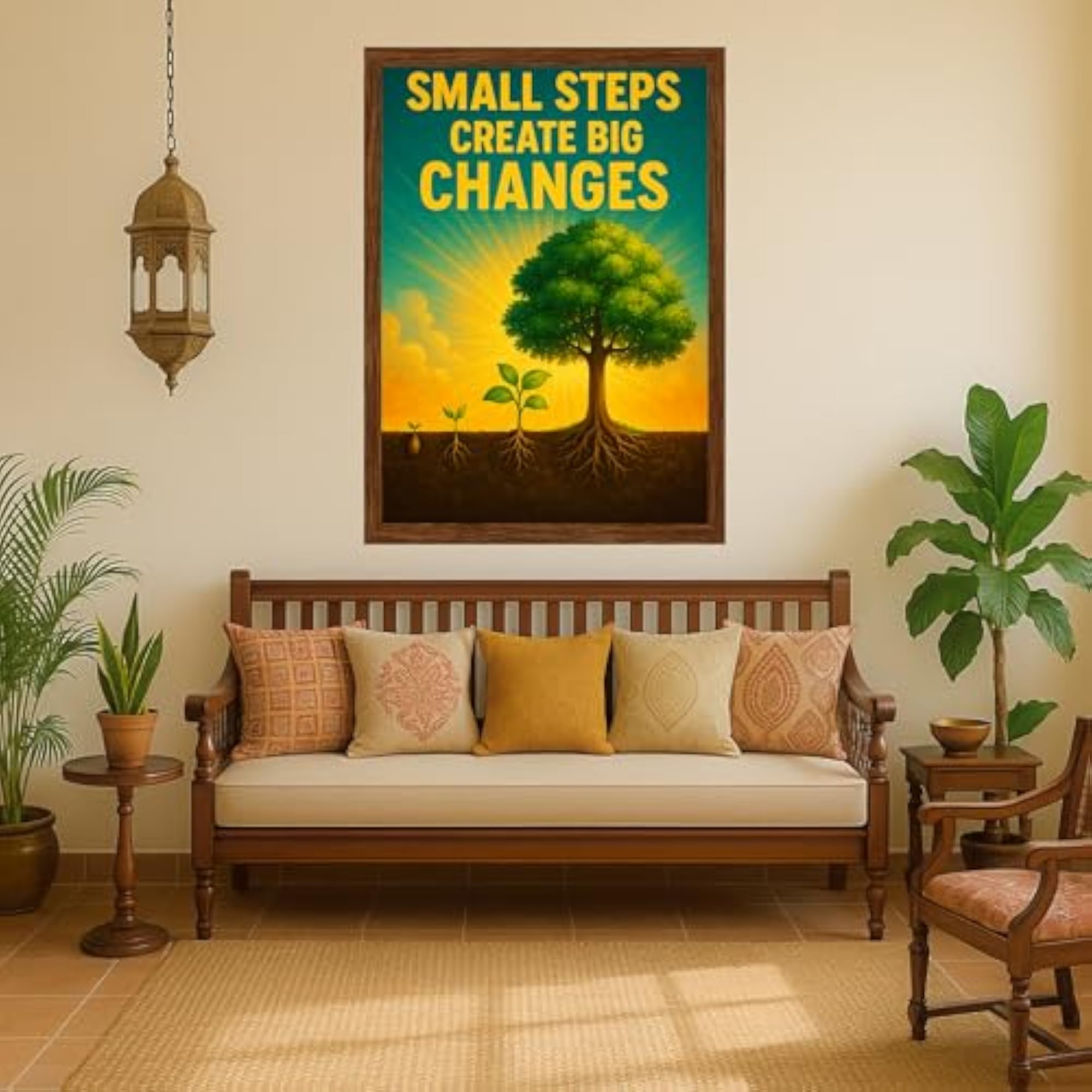 Motivational Quotes Wall Frame