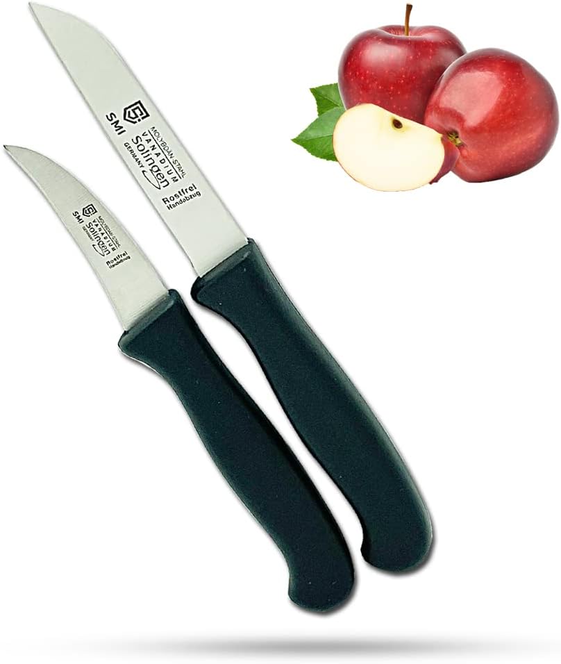 SMI 6 Pcs Paring Knife Set Serrated Solingen Germany Vegetable Knife Fruit Kitchen
