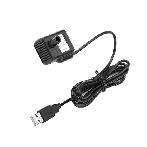 Bomba de agua de acuario sin escobillas DC 5V Mini USB bomba de circulación de agua de fuente de tanque…