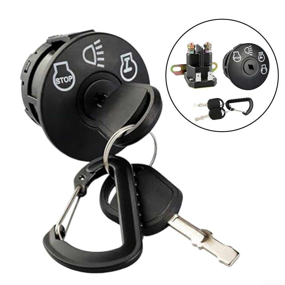 Kit interruttore di accensione e solenoide di avviamento per tosaerba per L100 L105 L108 AM138068 725-04439 725-1741 interruttore magnetico 12V