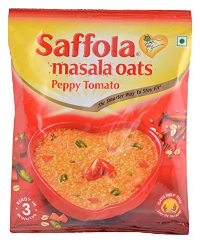 Saffola Masala Oats - Peppy Tomato, 40g Pouch (B01GV3EDR0) Amazon Price History, Amazon Price Tracker