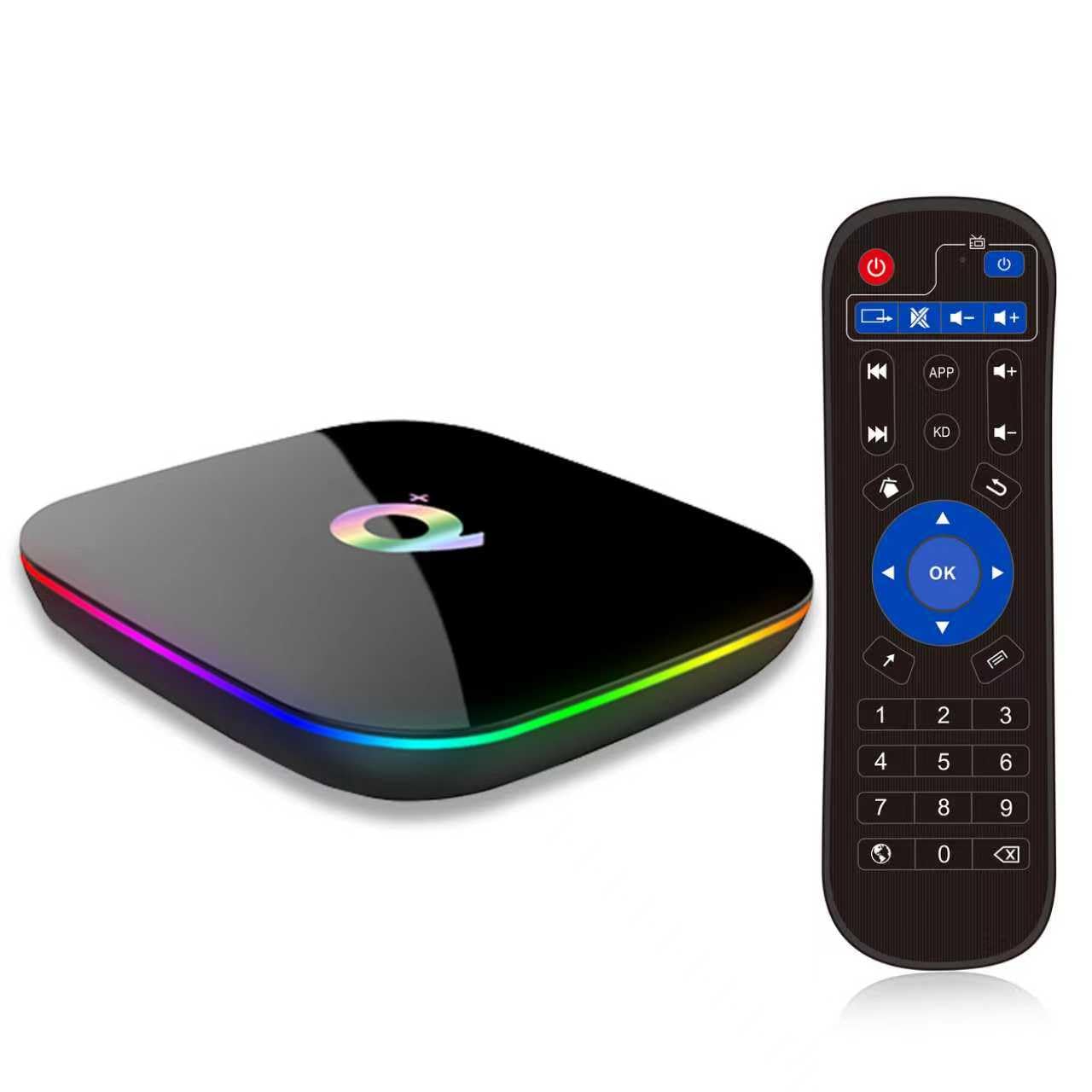 Android 10.0 TV Box 4GB RAM 32GB ROM H616 Quad-Core Cortex-A53 GPU 6K Ultra HD WiFi 2.4GHz