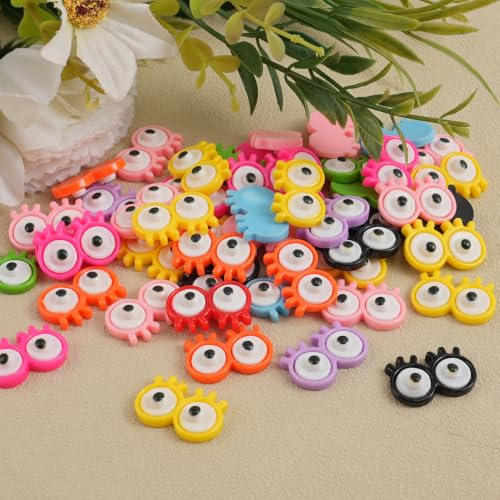 Mini lentes de sol con forma de estrella para manualidades creativas, lote de 50 piezas 3