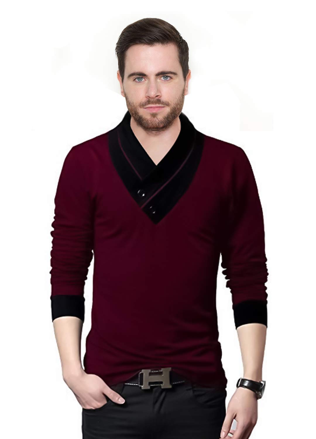 YGdeals Men's Regular Fit T-Shirt