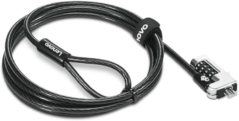 Lenovo Black 4Xe1f30277 Cable Lock 1.8 M