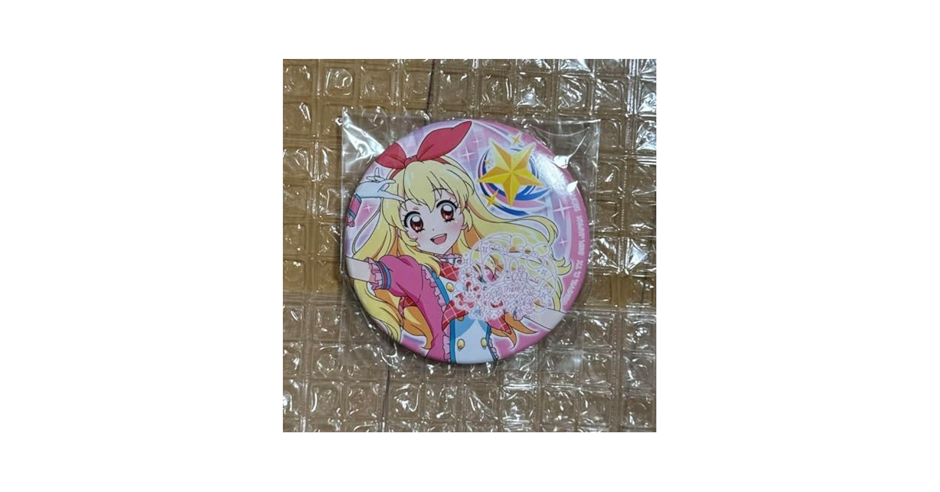Amazon.co.jp: アイカツ 星宮いちご サイン 缶バッジ : Toys & Games
