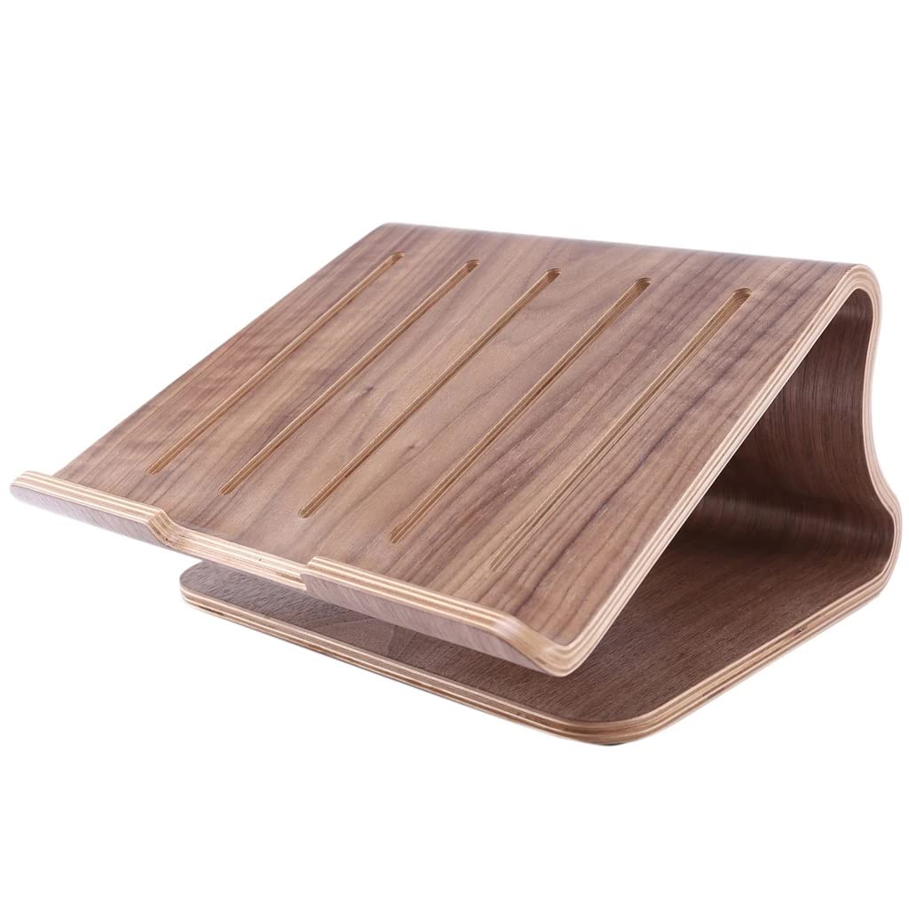 Laptop Computer Notebook Wood Stand Holder Support Radiator