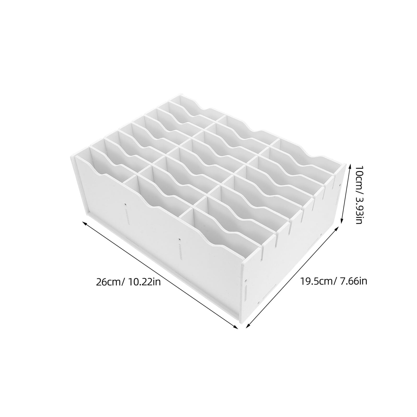 PLAFOPE Organizer da Scrivania con Scomparti per Timbri Porta Cellulare e Telecomando Scaffale Multiuso per Documenti e Materiale Creativo Supporto Resistente per Casa e Ufficio