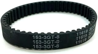 3PCS Soft Front Brush Belt Replacement Part 153-3GT-8 for Shark AZ1002 AZ1000 AX950 AX951 ZU782 Vacuum
