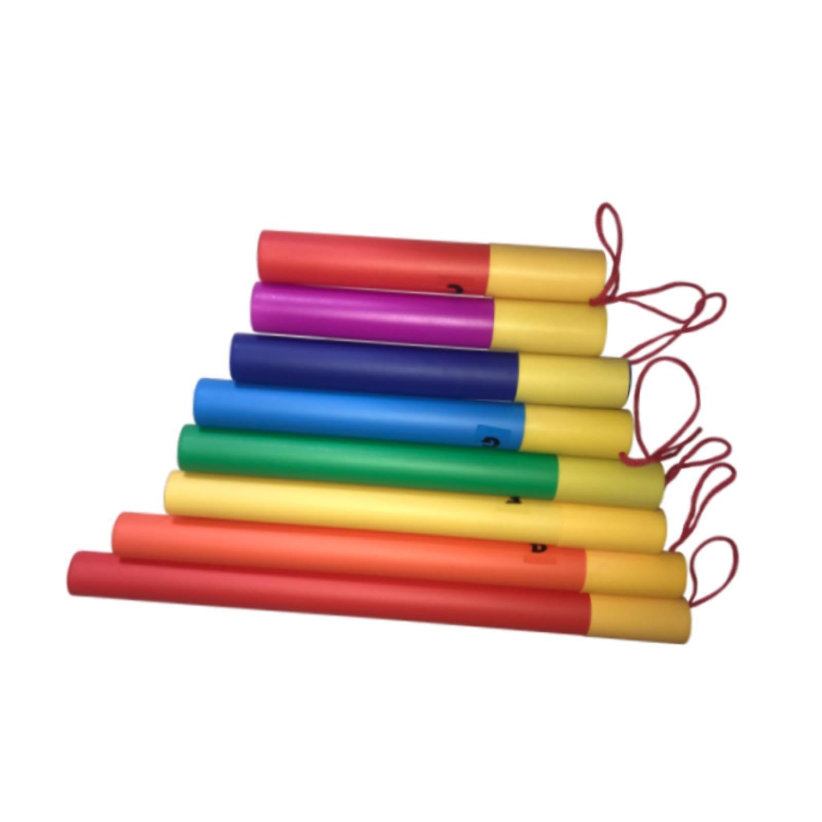 Juego de Tubos de Sonido Musicales, Juego de extensión de Tubos, Herramientas adicionales para la educación Musical de Profesores y educadores,