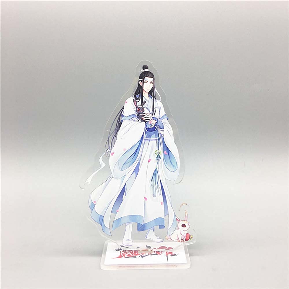 Heaven Official's Blessing Standing Card,Huacheng, Xie Lian, Acrylic Double-Sided Ornaments,Tian Guan Ci Fu Collection Stand Model(B)