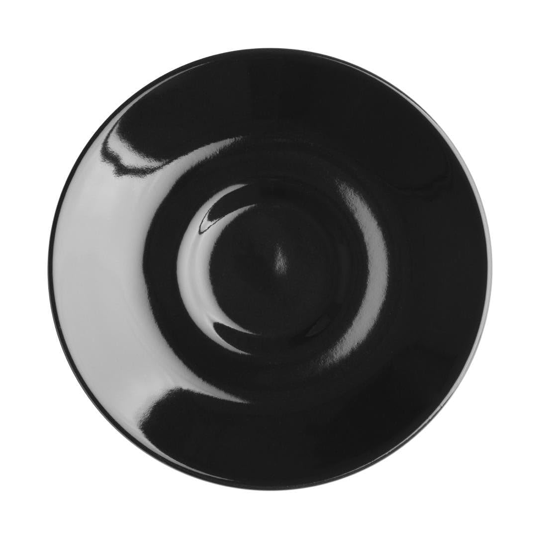 Olympia Olympia Cafe Espresso Saucer Black (Fits CU952) (Box 12)