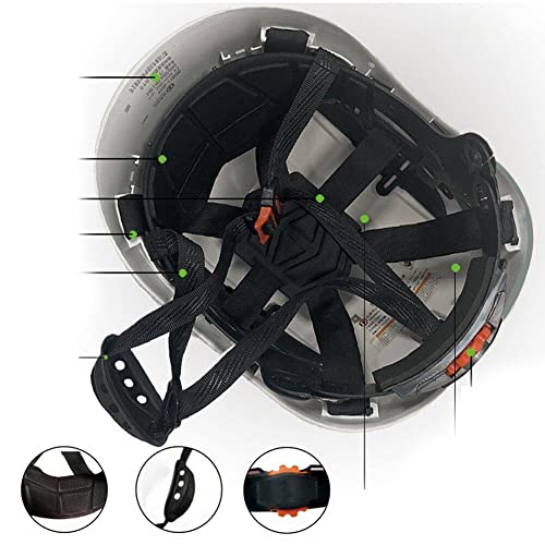 Casque de construction et de sécurité industriel ABS pour chantier extérieur