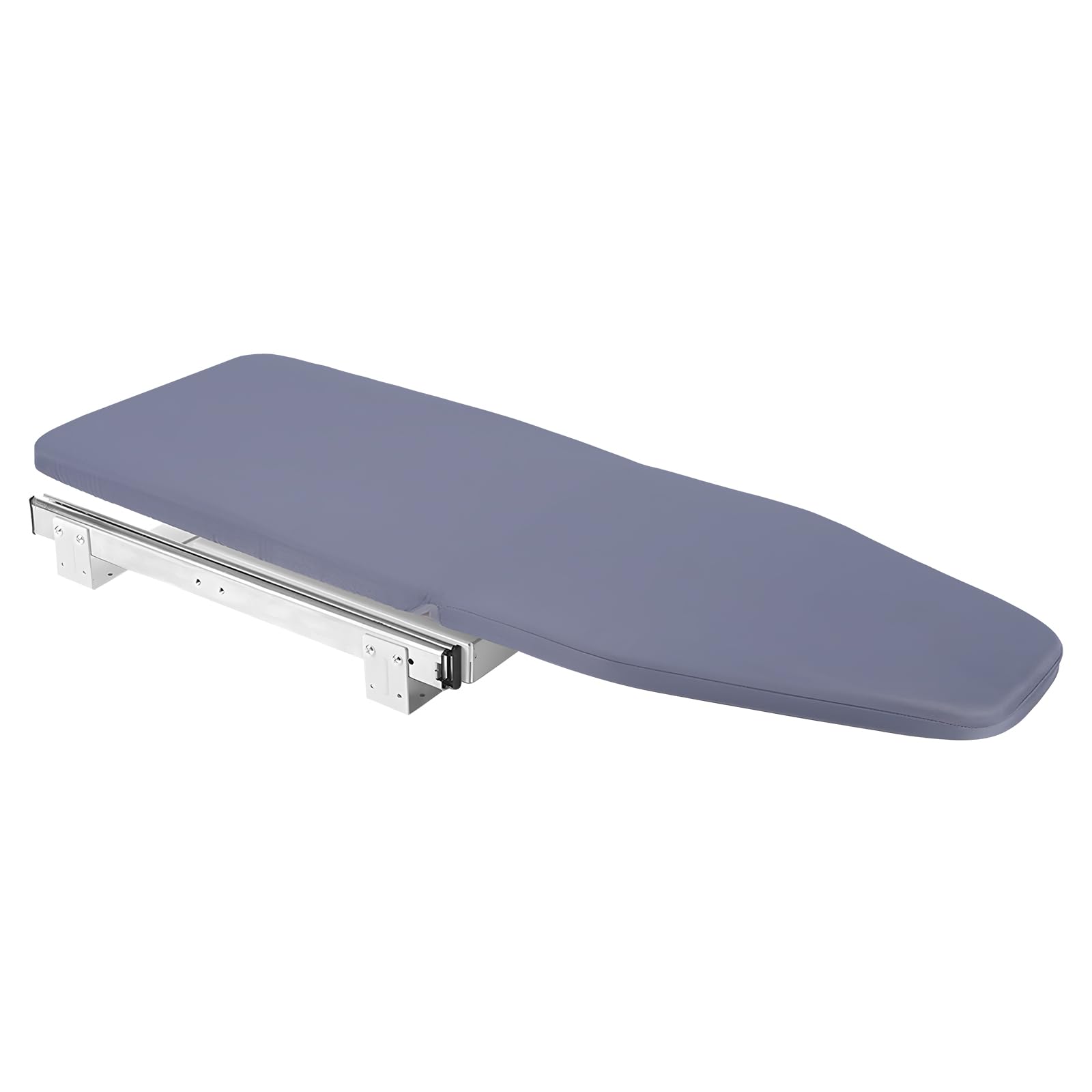 Asse da stiro pieghevole con rotazione di 180°, allungabile, 80 x 29,5 x 12 cm, grigio