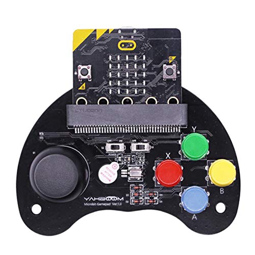 Andifany Para : Bit Robot Manija De Control Joystick De Juego Vástago Educación Gráfico Asa Programable Máquina De Juegos Juguete (Sin Micro: Bit)