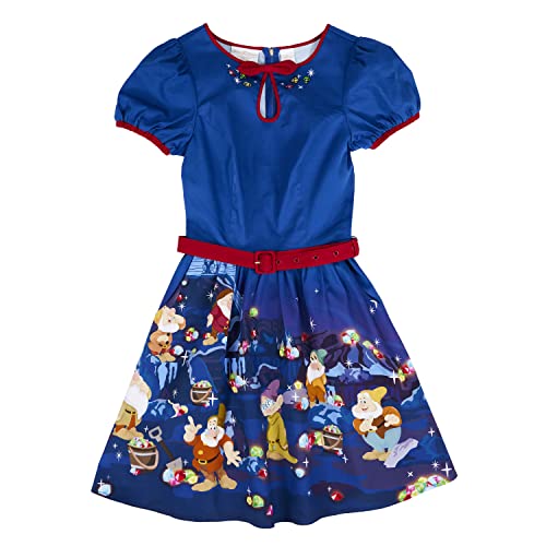 Robe Blanche-Neige Loungefly Stitch Shoppe idéale pour une journée magique à Disneyland