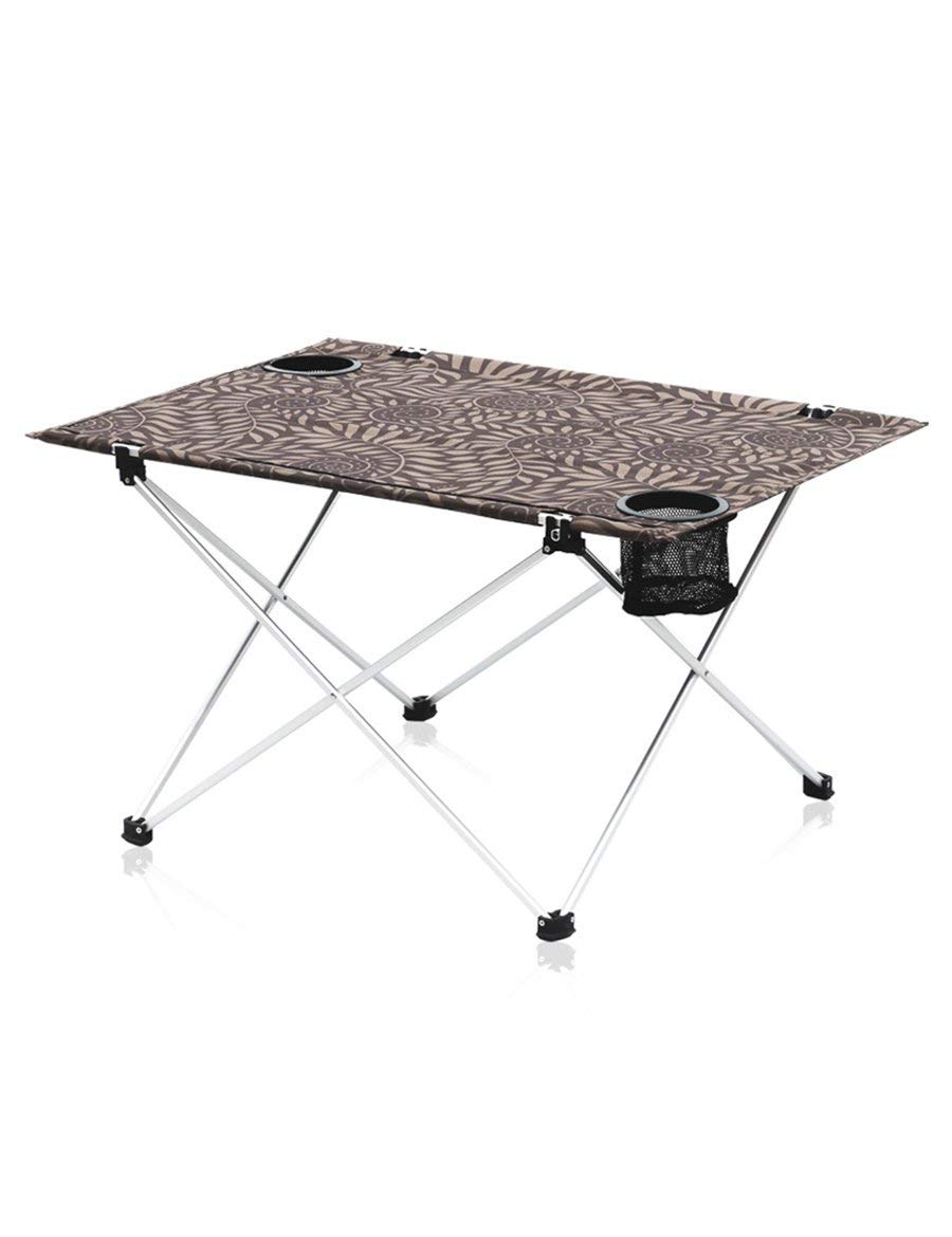 Table pliante camping Oxford aluminium multifonction d'extérieur