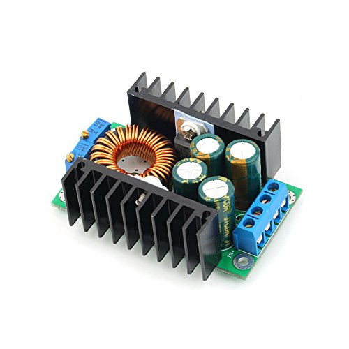 Solu Dc 12a 300w Step Down Buck Converter 7-32v to 0.8-28v Power Module LED Driver//dc-dc Voltage Step-down Module 7-32v to 0.8-28v Power Supply Buck Converter//Adjustable Step-down Power Module 24v