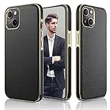 LOHASIC Designed for iPhone 13 Leather Case, Luxury Business Premium Classic Cover Soft Anti-Scratch...