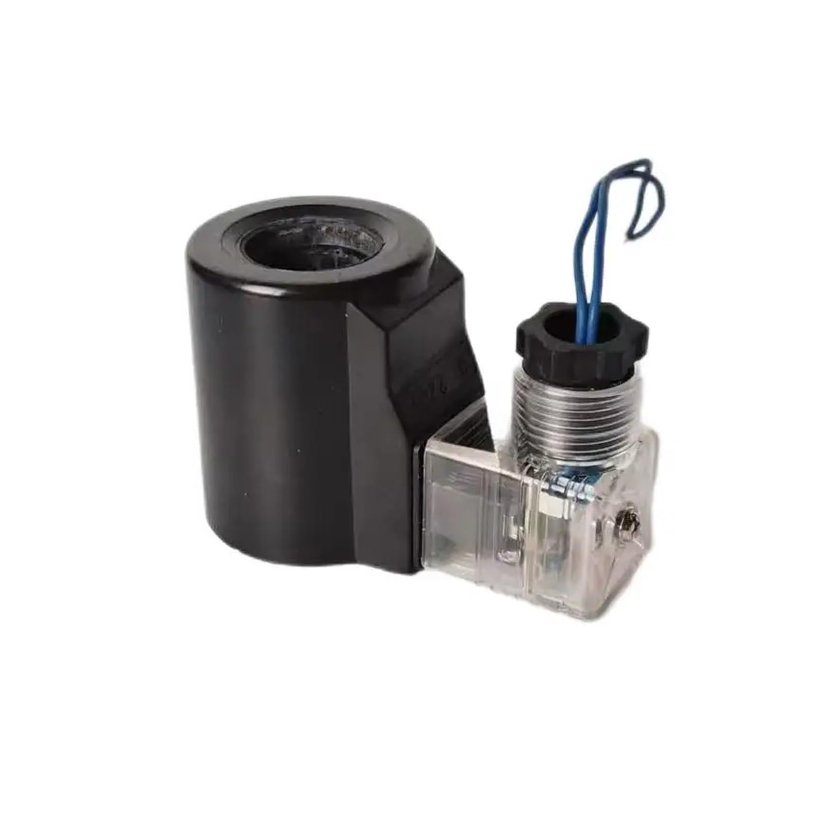 NACODLUL Oil Research Type Hydraulic Solenoid Valve Coil AC220V Inner Diameter 23mm Height 55mm(12V)