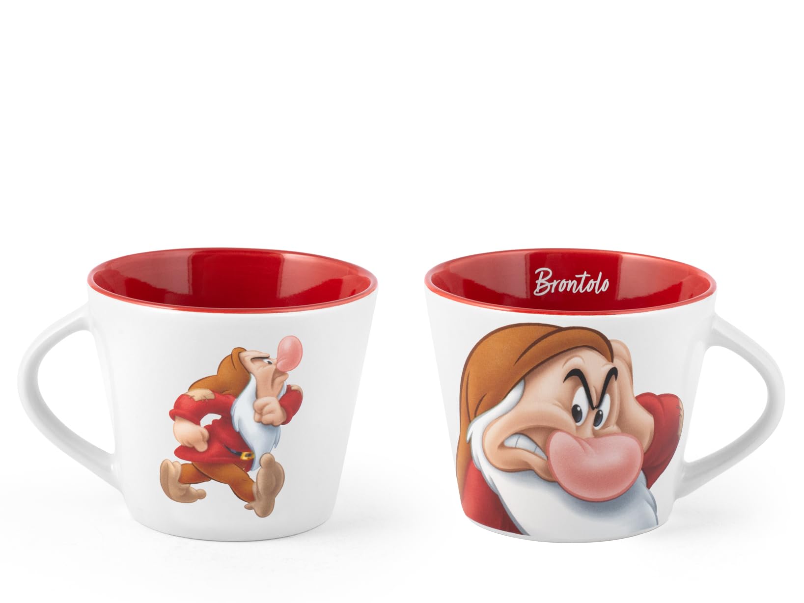 Home Disney- Sette nani, set 12 tazze da te' Sette nani POP, 280 cc, personaggi assortiti, New Bone China, lavabili in lavastoviglie, idonee al microonde