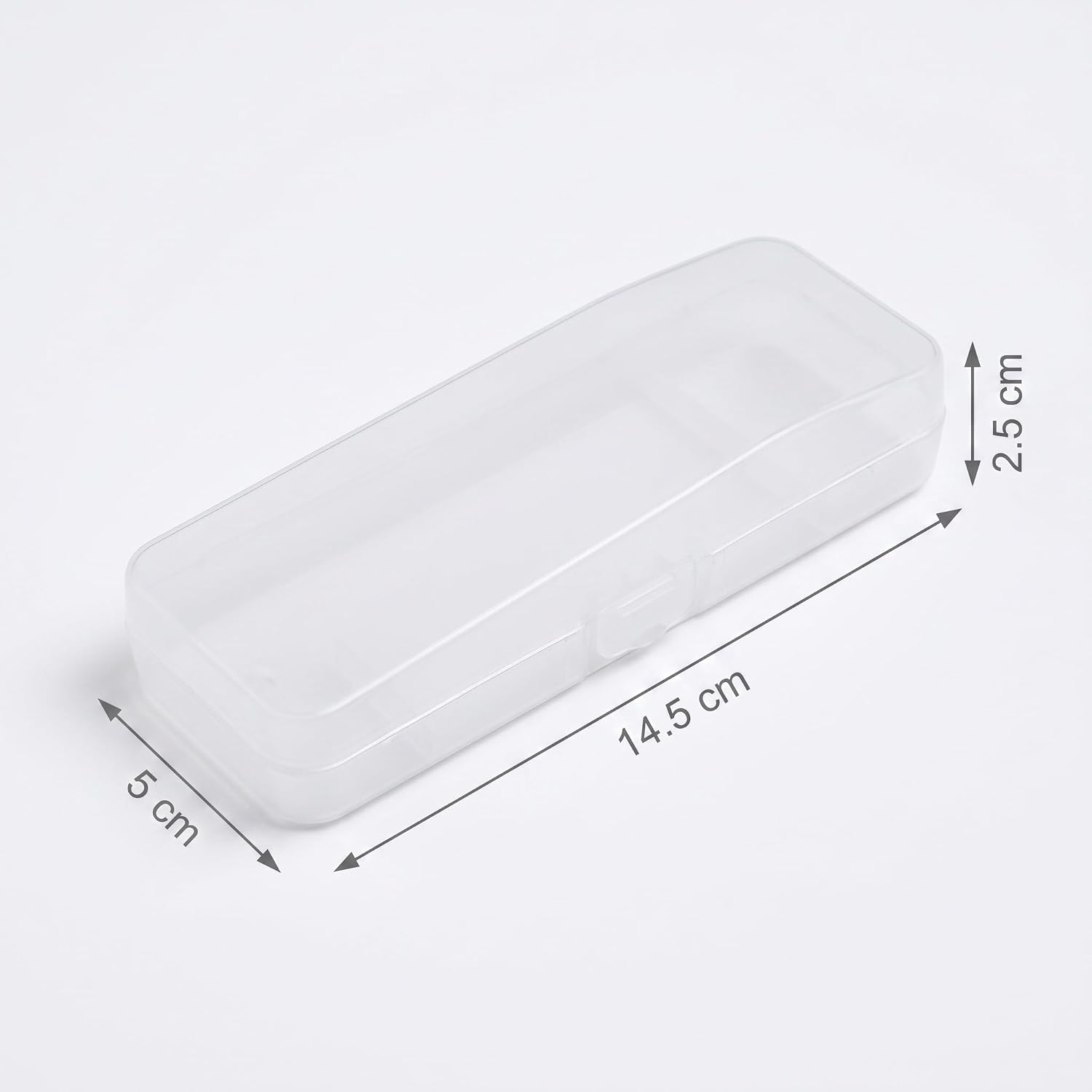 White Transparent Shaving Box for Shaver Razor,Razor Protector Plastic Box Cover Container Storage for Manual Razor System, Shaving Accessories image 2