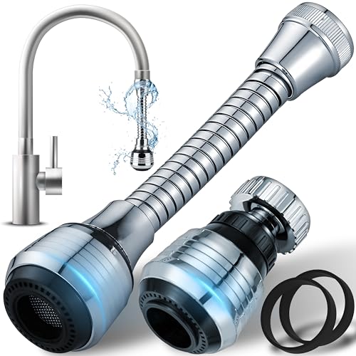 4 Stück Flexschlauch 3/8" Edelstahl - 2x20cm + 2x10cm Für Wasserhahn & Eckventile