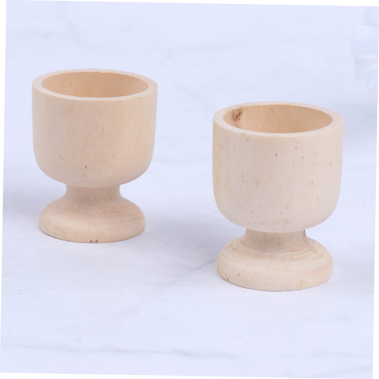 STOBAZA 6pcs Egg Cup Boiled Eggs Egg Holder Countertop Egg Storage Tray Egg Toy Cup Eggs Container Breakfast Tray Tabletop Egg Support Egg Storage Bin Egg Display Stand Egg Holders Wooden