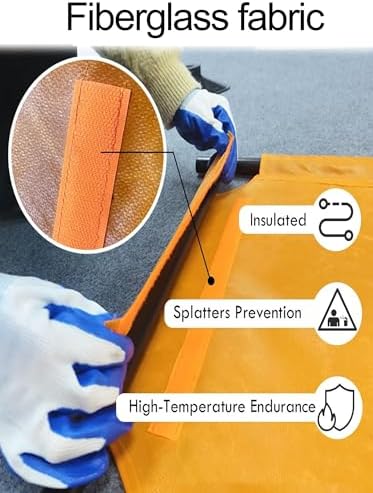 Portable Welding Screen Panels with Frame - Flame Retardant Welding Curtains for Workshop & Garage, 180cm/70.8in, Effective Welding Protection, Safety Equipment