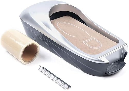 Miniatura 6 de Dispensador automático de cubiertas de zapatos, máquina de envolver zapatos, cubierta de zapatos desechable portátil para casa, oficina, hospital,