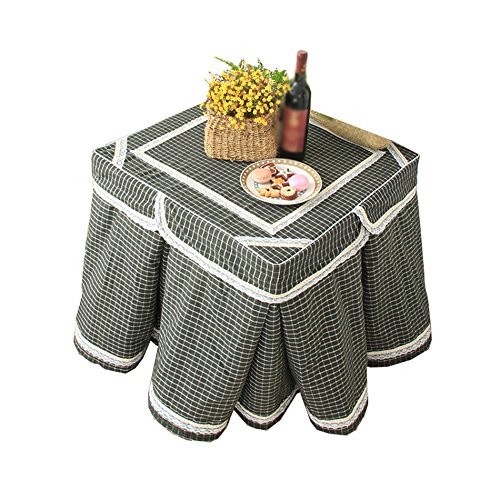 Nappe de coton contre les brûlures de table de salle à manger avec isolation thermique rétro