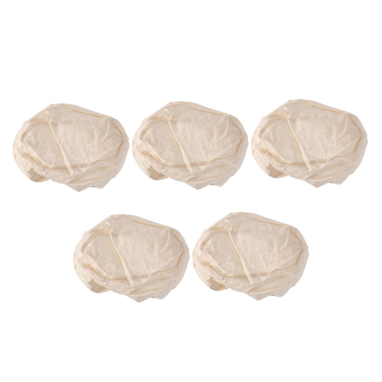 MAGICLULU 20stücke Teiliges Brot Gärkorb Stoffbezüge Für Optimale Teigfermentation Atmungsaktiv Waschbar Geeignet Für Brotherstellung Und Gärung