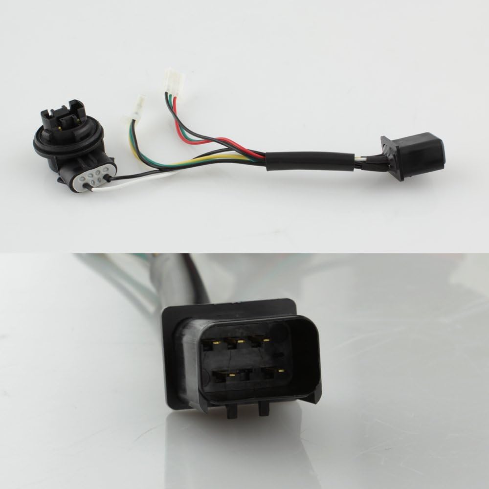 AKKON - For 03-06 Dodge Ram 1500 2500 3500 LED DRL Light Tube Black Smoked Tail Brake Light Lamp Assembly
