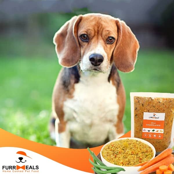 FurrMeals Wet Dog Food | Herbed Chicken and Rice | Pack of 1 x 400g | All Breed | Gluten Free | Preservative Free | Ready-to-Eat Fresh Dog Food 2
