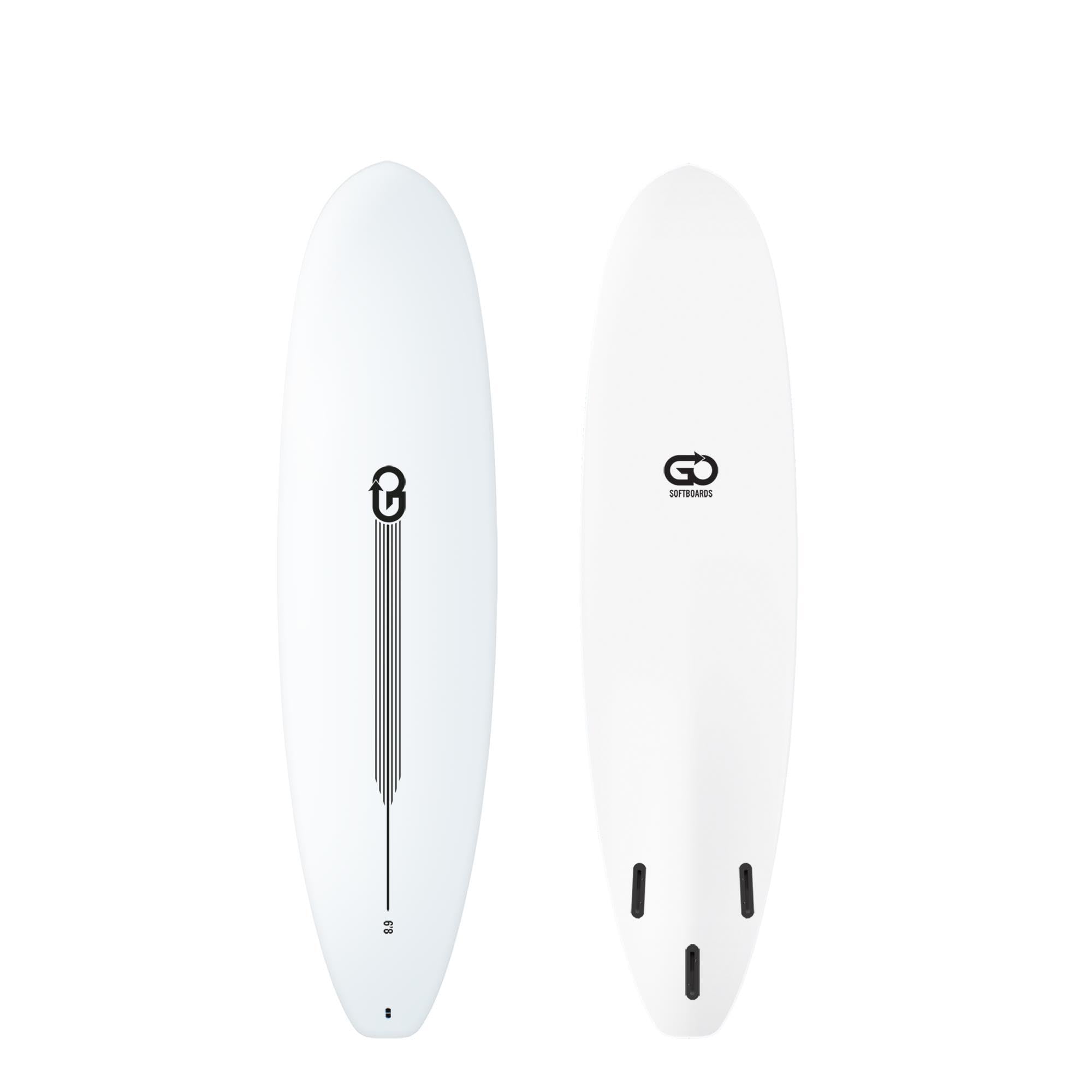 GO Softboard 6.8 Surf Range Soft Top Surfboard