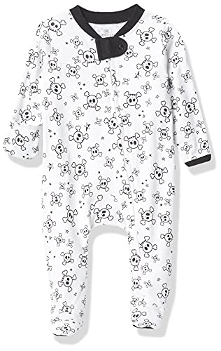 Image of HonestBaby Baby Celebration Sleep & Play Footed One-Piece Pajama Sleeper 100% Organic Cotton
