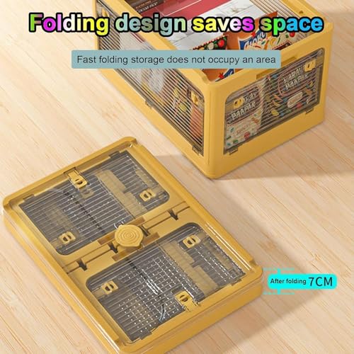 Cubes de rangement en plastique transparent et boîtes pliables pour placard